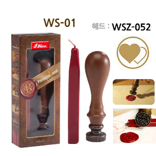 손편지 초대장 실링 왁스 스탬프 씰링 박스팩 세트 WS-01 (WSZ-052)