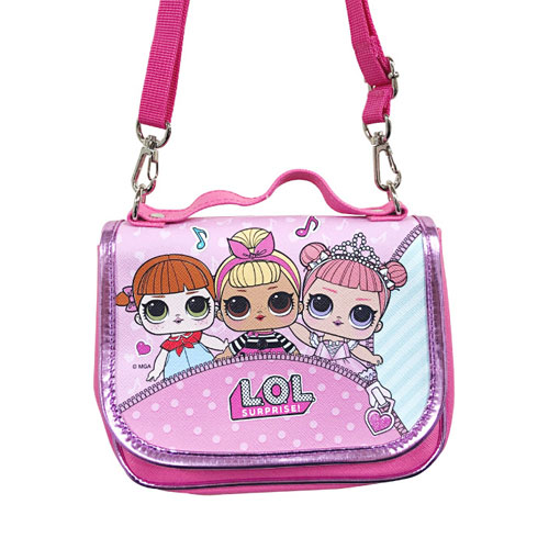 LOL 댄스 아동 캐릭터 보조가방 덮개 핸드백 크로스백