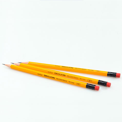 오피스 사무 노트 필기용 부드러운 펜슬 연필 지우개 B 12P