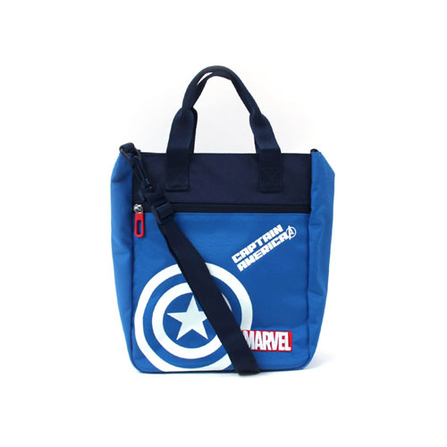 마블 캡틴 초등학생 실내화가방 크로스 보조가방